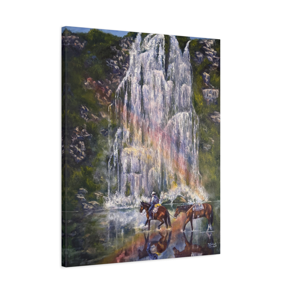 Trail Reflections — Canvas Print