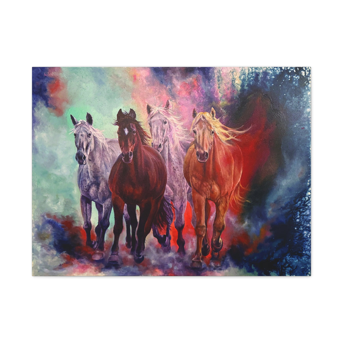 Chasing the Storm — Canvas Print