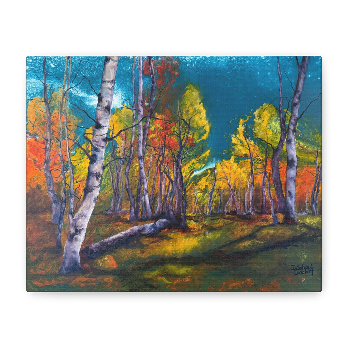 Autumn Aspen — Canvas Print