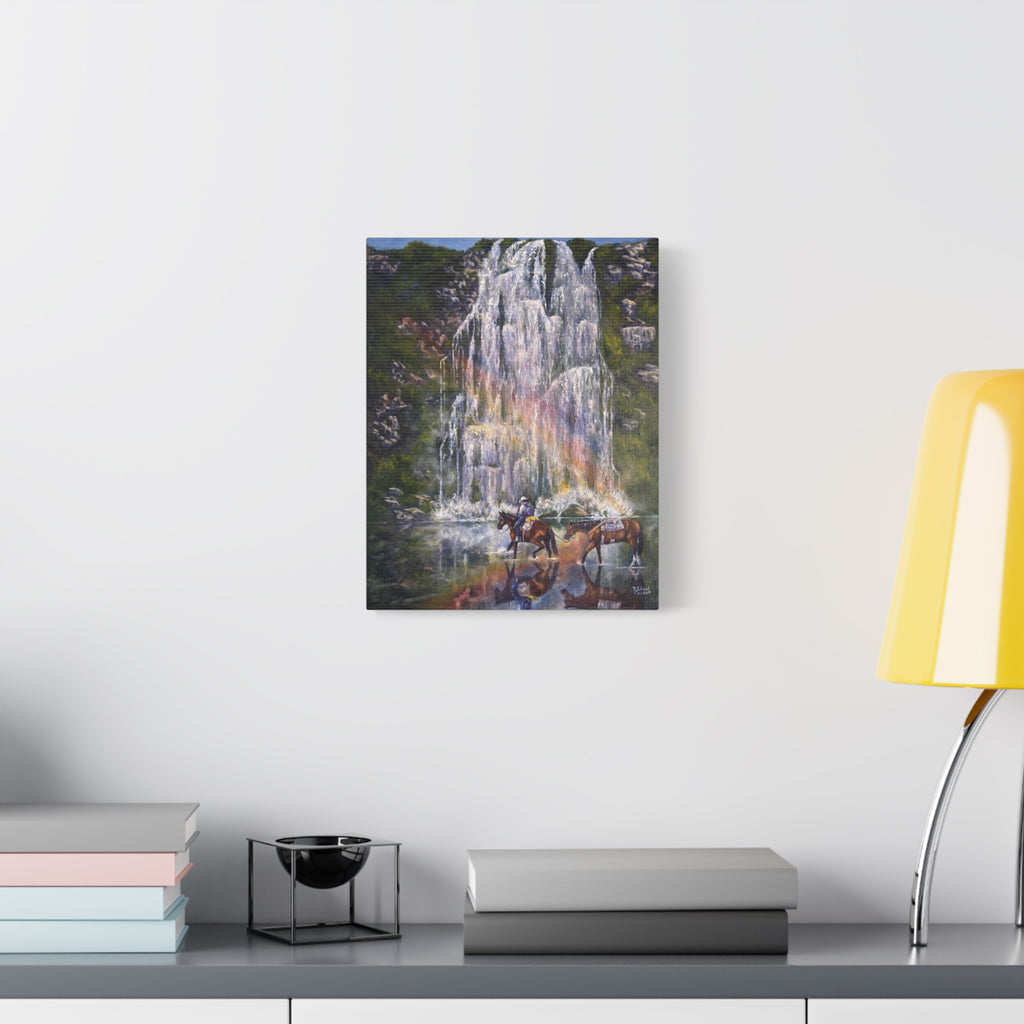 Trail Reflections — Canvas Print
