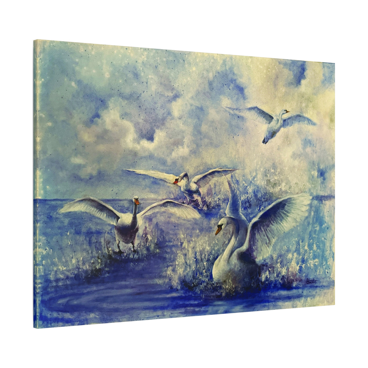 Swan Song — Canvas Print