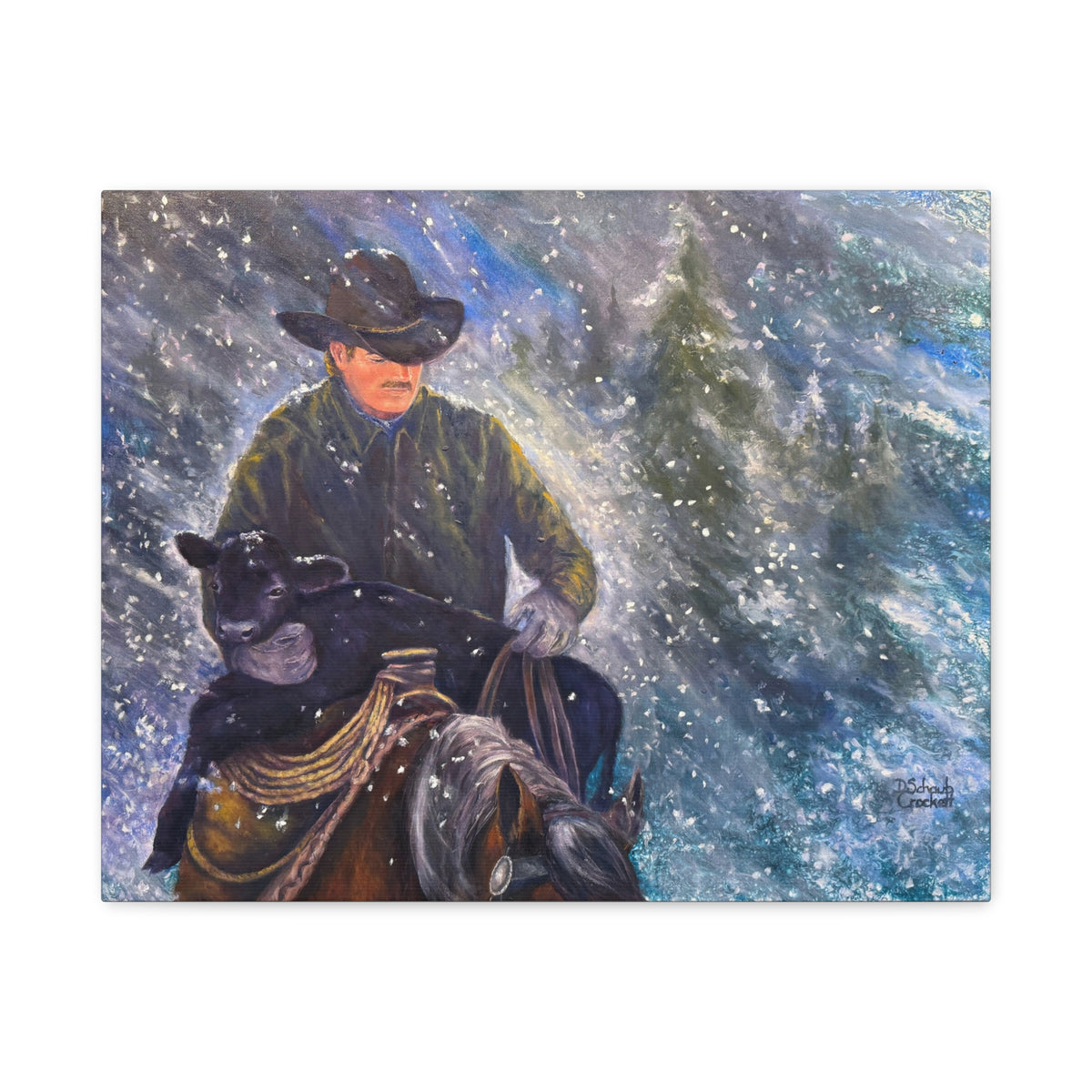 Home for Christmas — Canvas Print