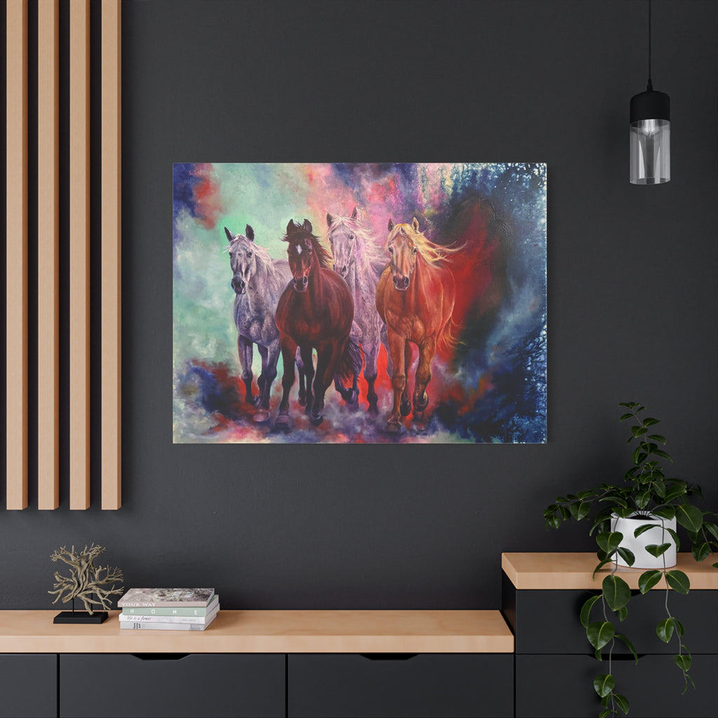 Chasing the Storm — Canvas Print