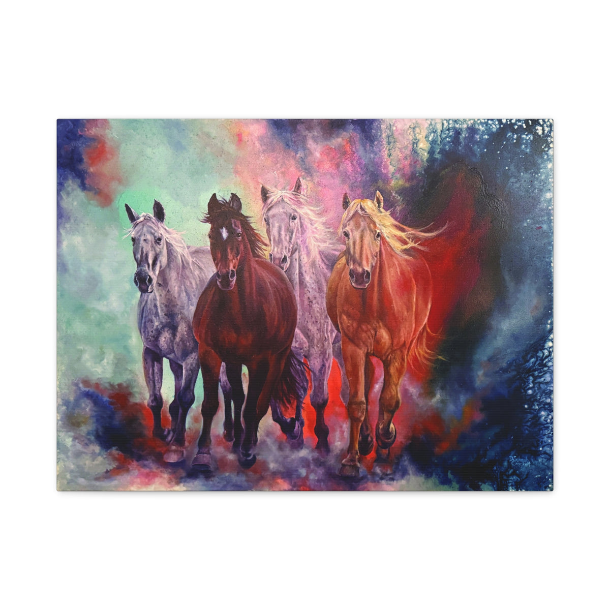 Chasing the Storm — Canvas Print