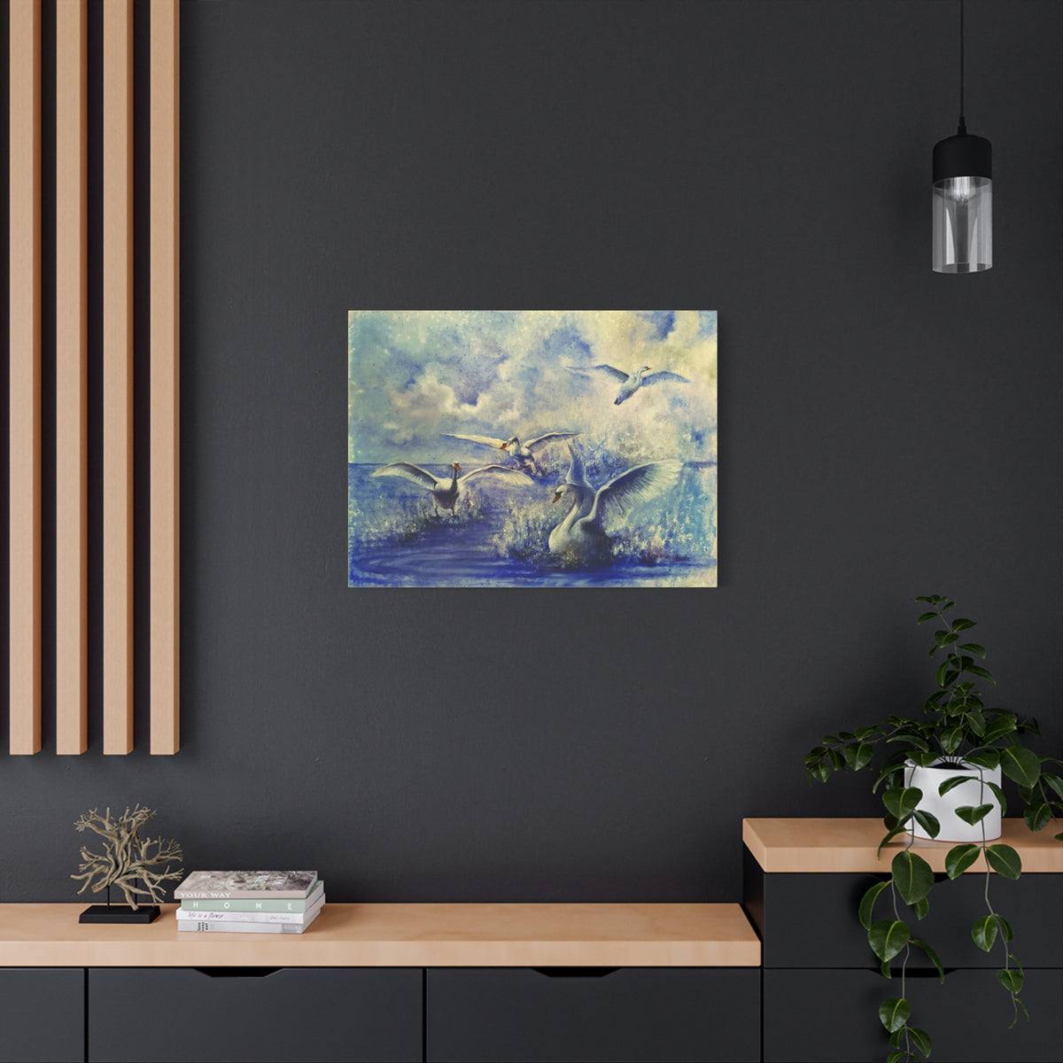 Swan Song — Canvas Print