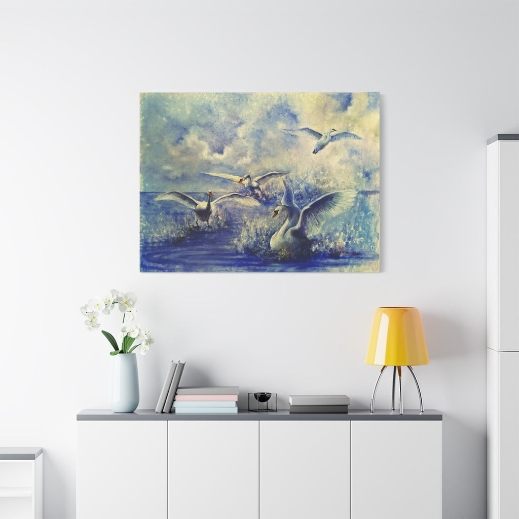 Swan Song — Canvas Print