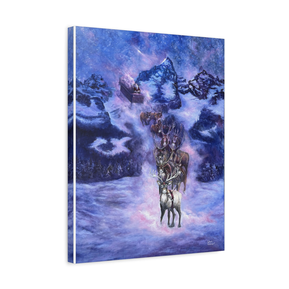 Above the Peaks — Canvas Print