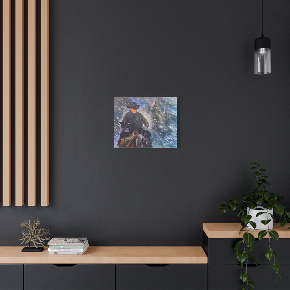 Home for Christmas — Canvas Print