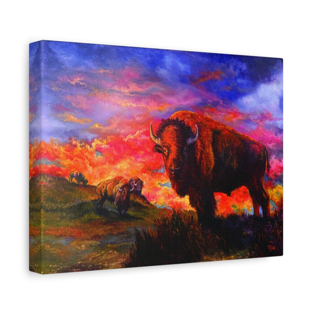 Prairie King — Canvas Print