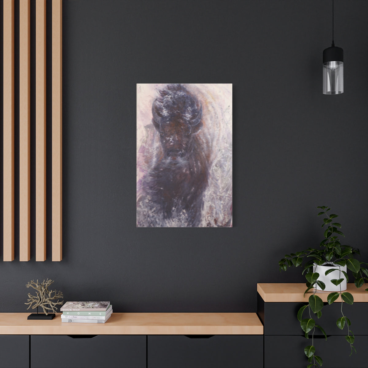 Through the Storm — Canvas Print