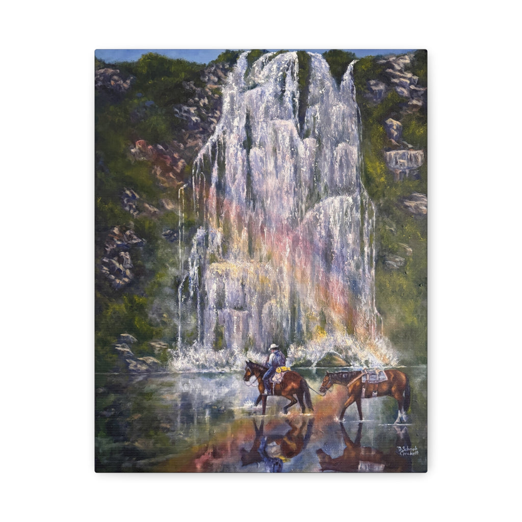 Trail Reflections — Canvas Print