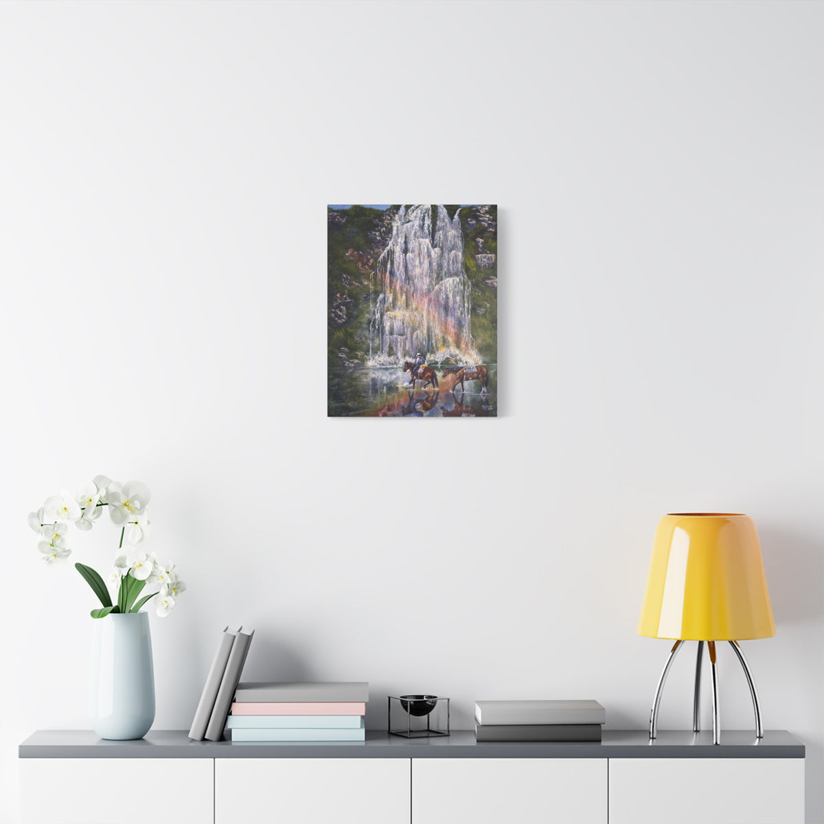 Trail Reflections — Canvas Print