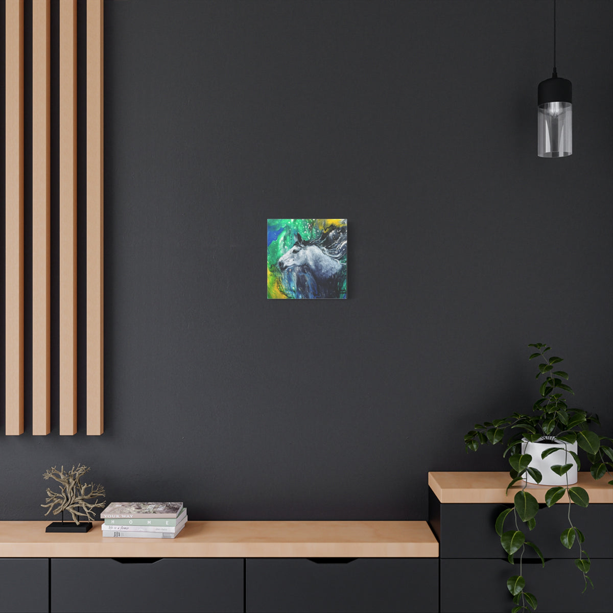 Dapple Gray — Canvas Print