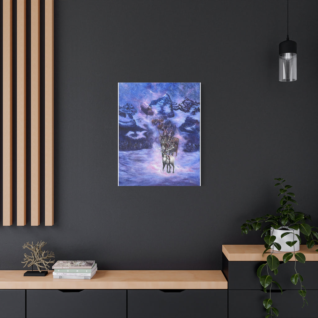 Above the Peaks — Canvas Print