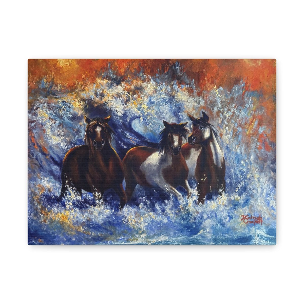 Into the Tides — Canvas Print