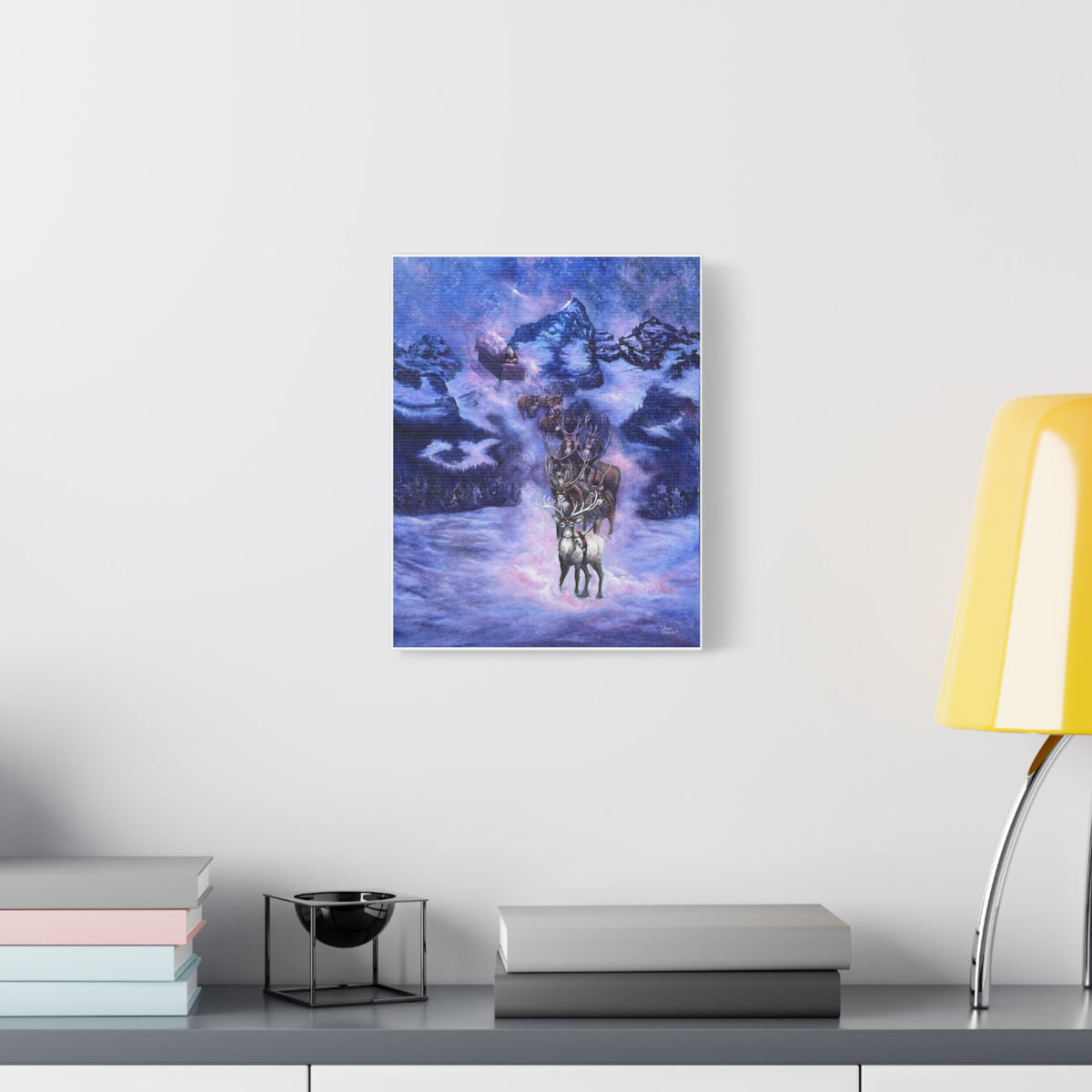 Above the Peaks — Canvas Print