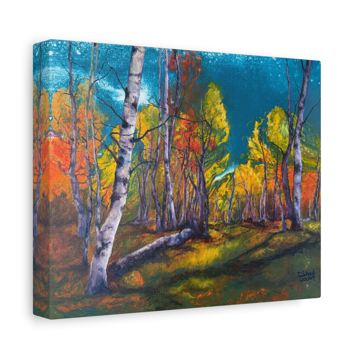 Autumn Aspen — Canvas Print