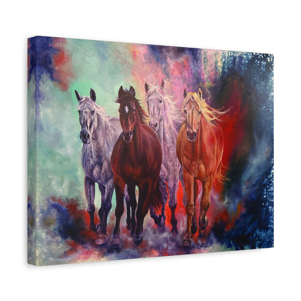 Chasing the Storm — Canvas Print