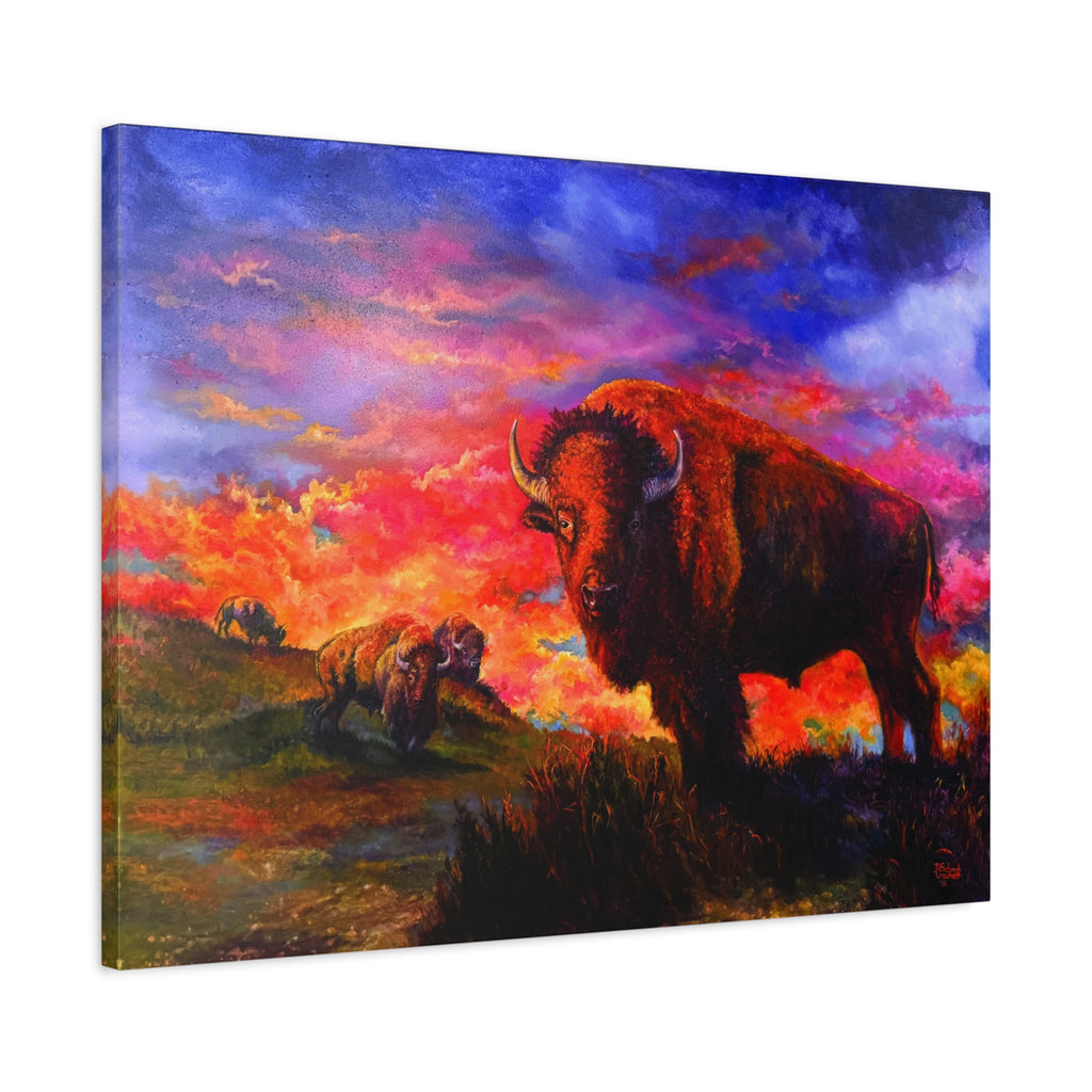 Prairie King — Canvas Print