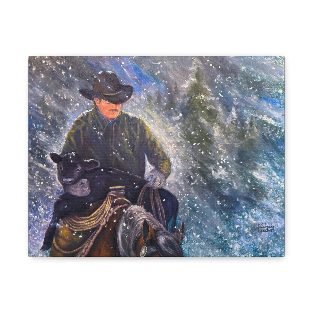 Home for Christmas — Canvas Print