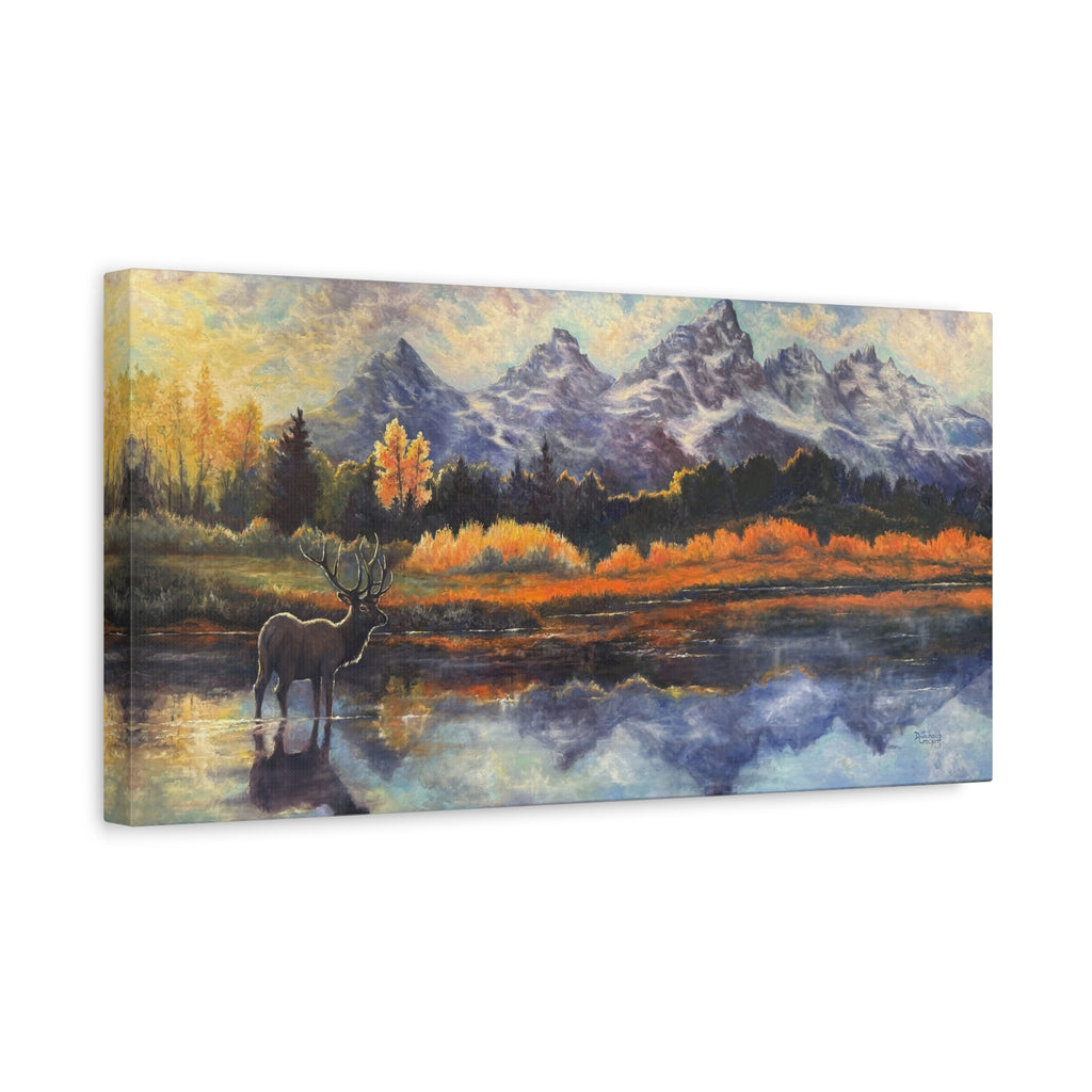 Autumn's Mirror — Canvas Print