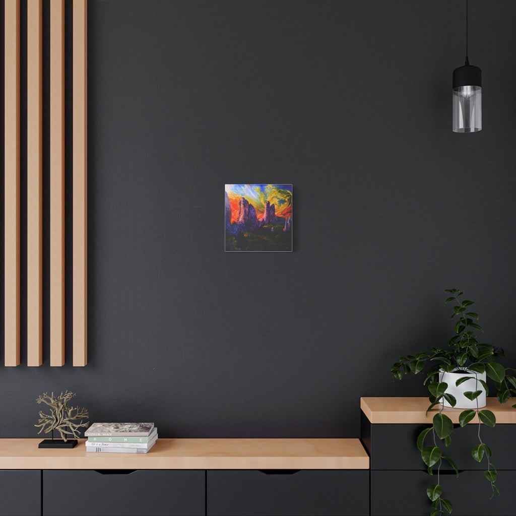 Cathedral Valley — Canvas Print