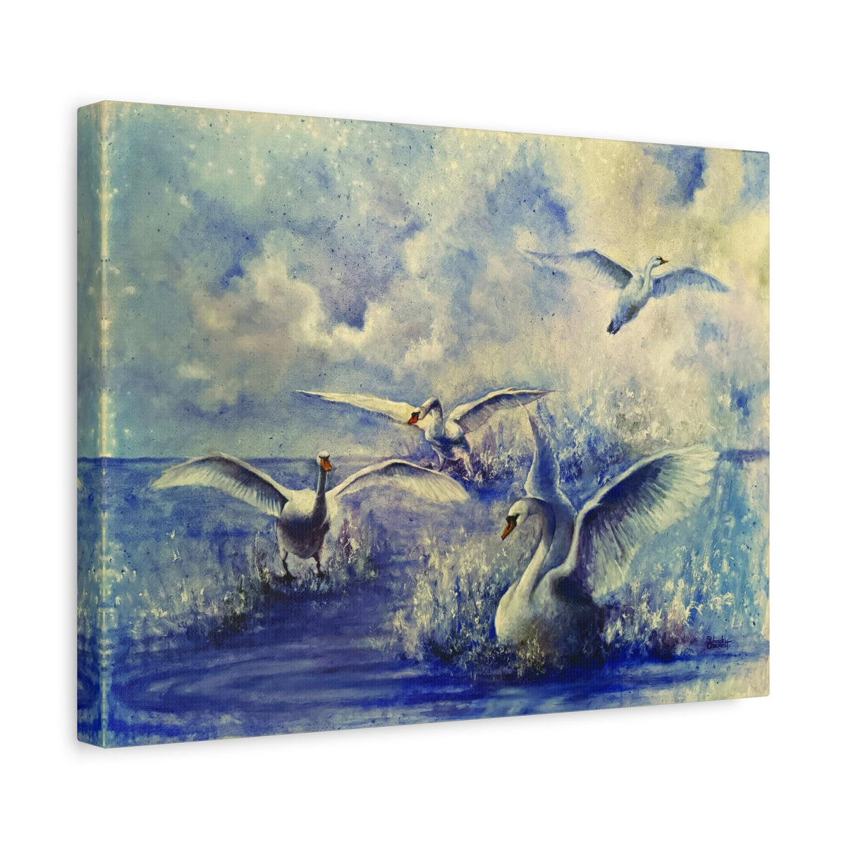 Swan Song — Canvas Print