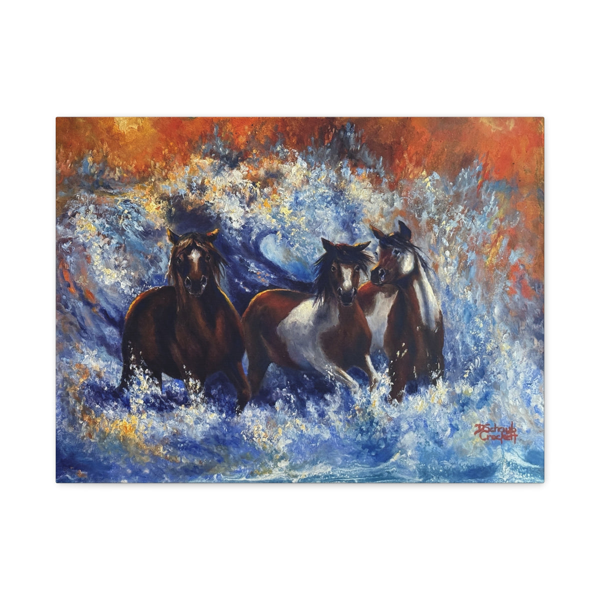 Into the Tides — Canvas Print