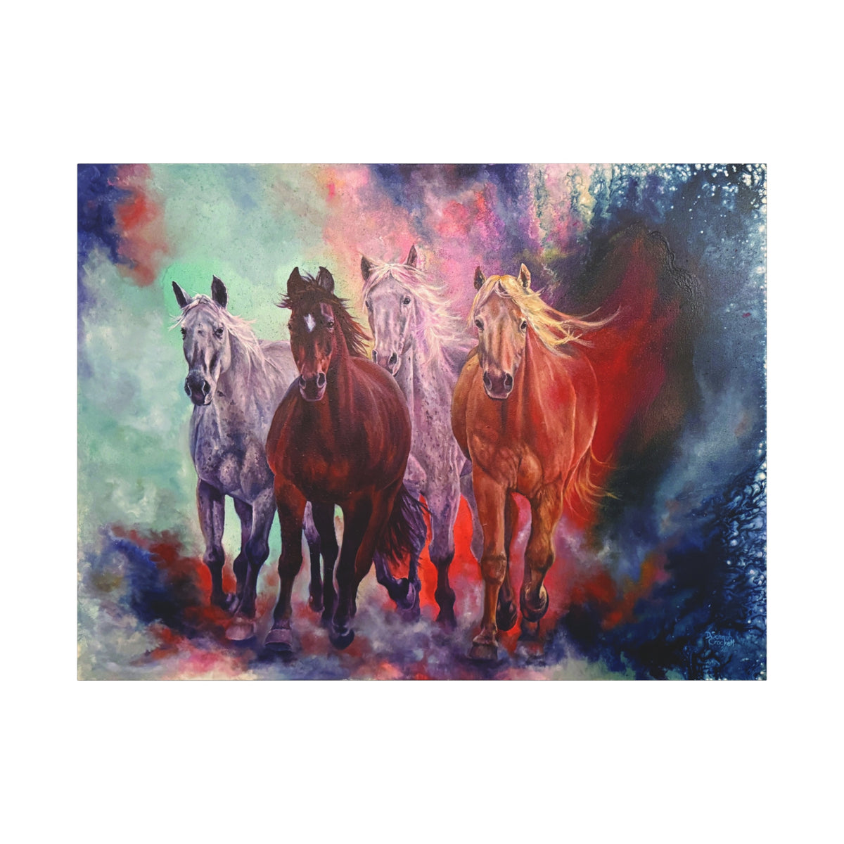 Chasing the Storm — Canvas Print