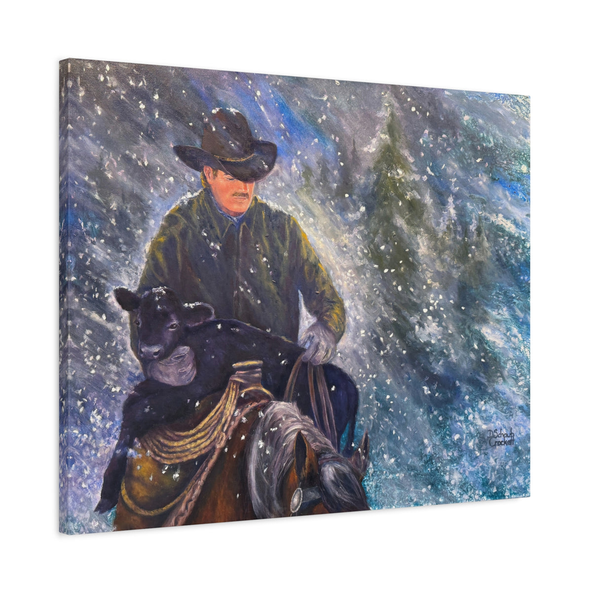 Home for Christmas — Canvas Print