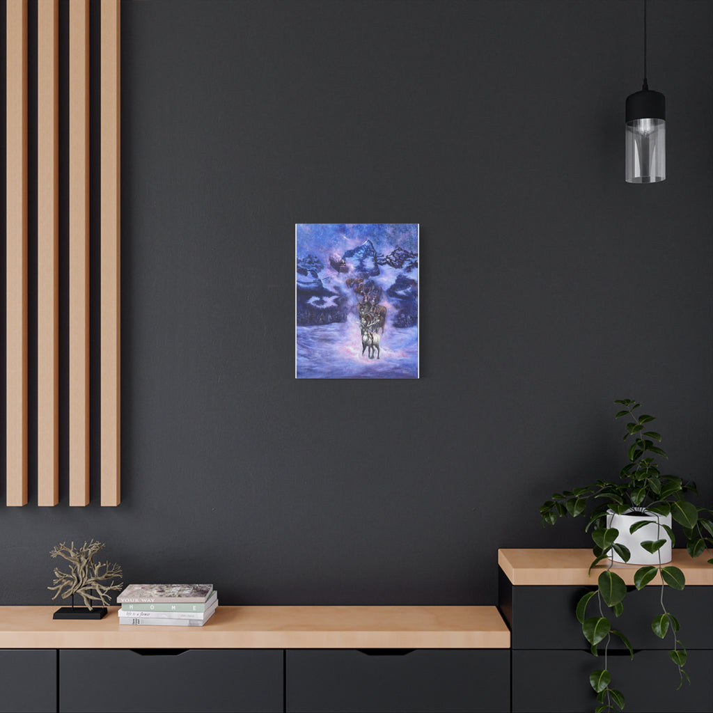 Above the Peaks — Canvas Print