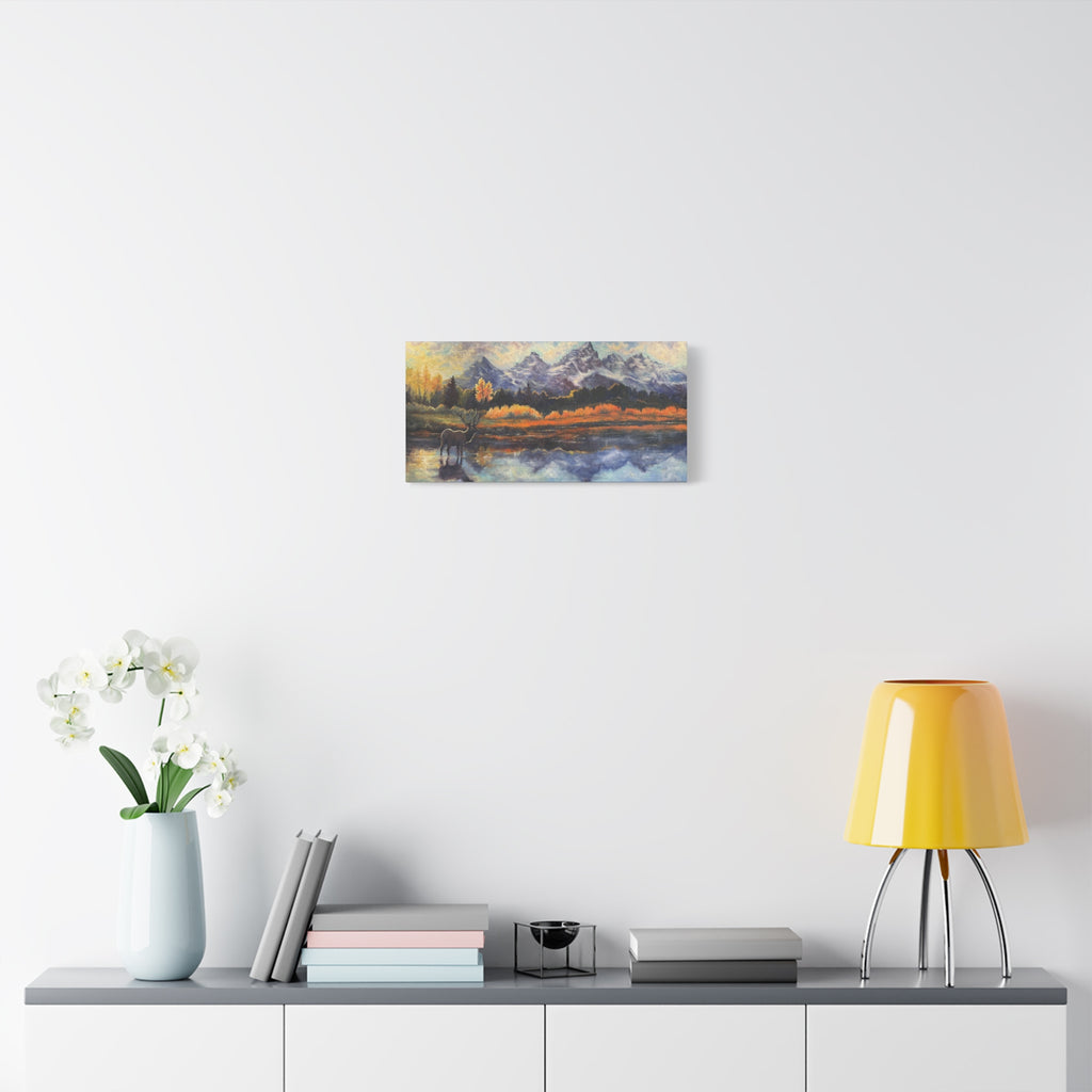Autumn's Mirror — Canvas Print