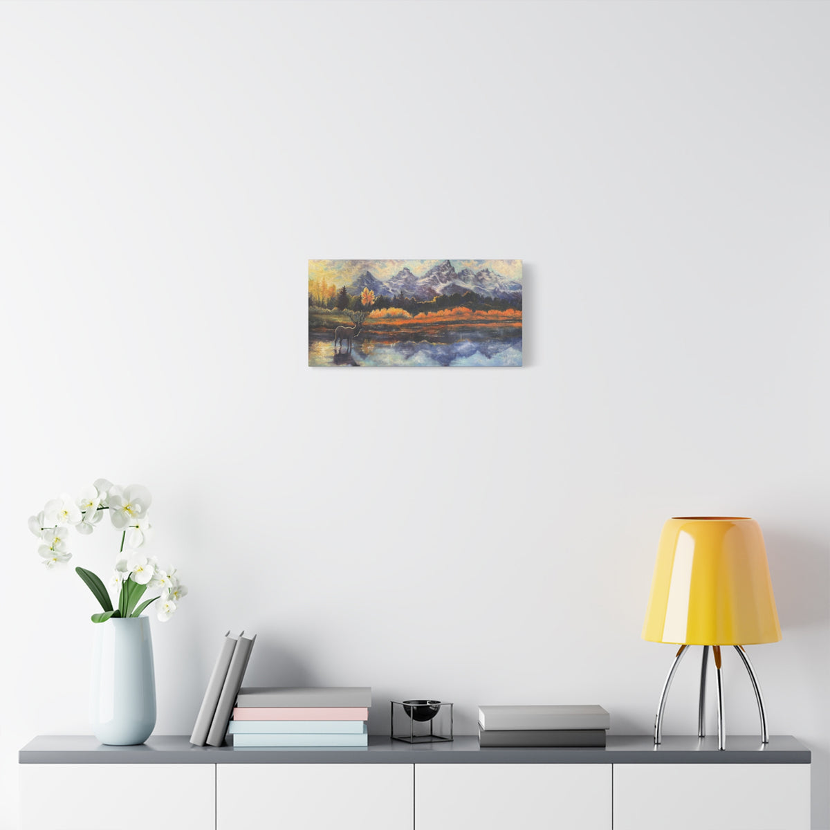 Autumn's Mirror — Canvas Print