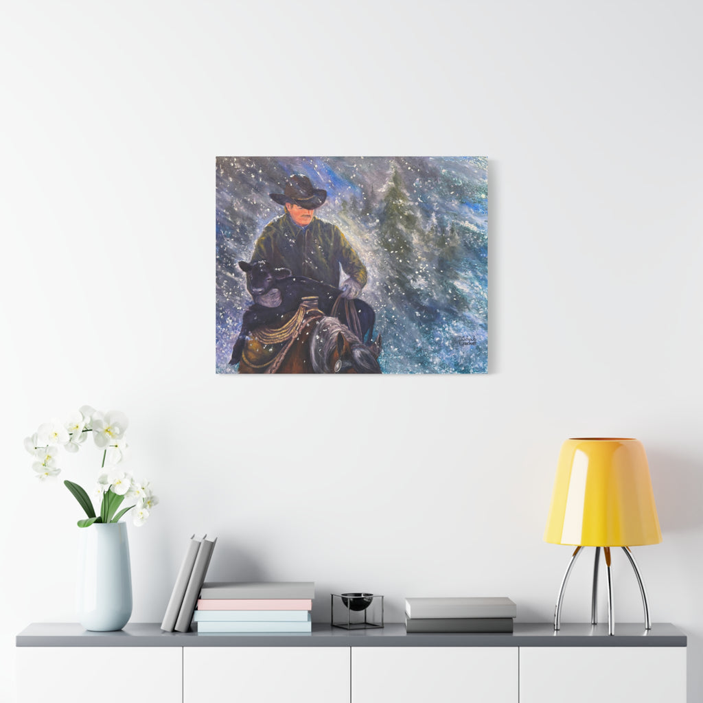 Home for Christmas — Canvas Print