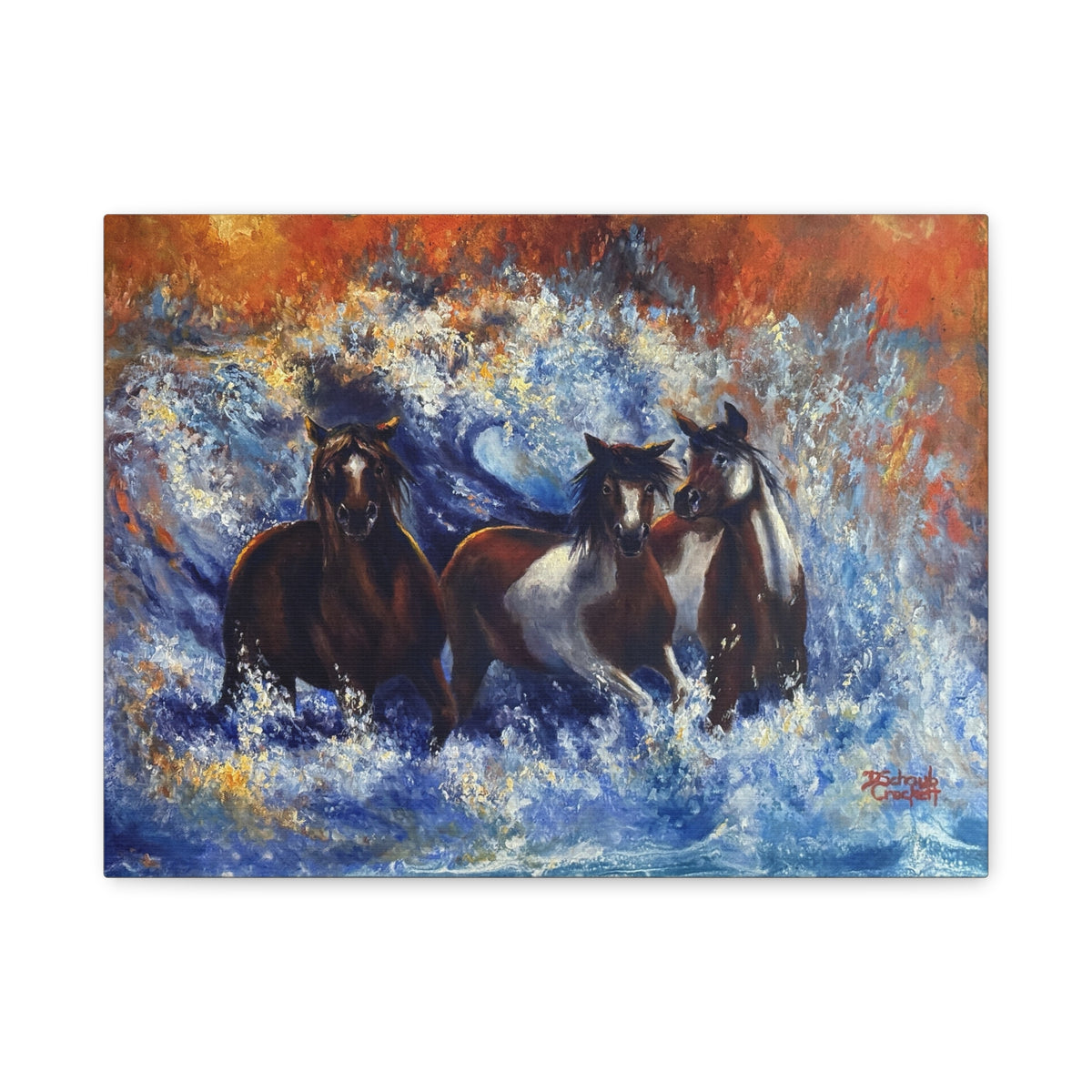 Into the Tides — Canvas Print