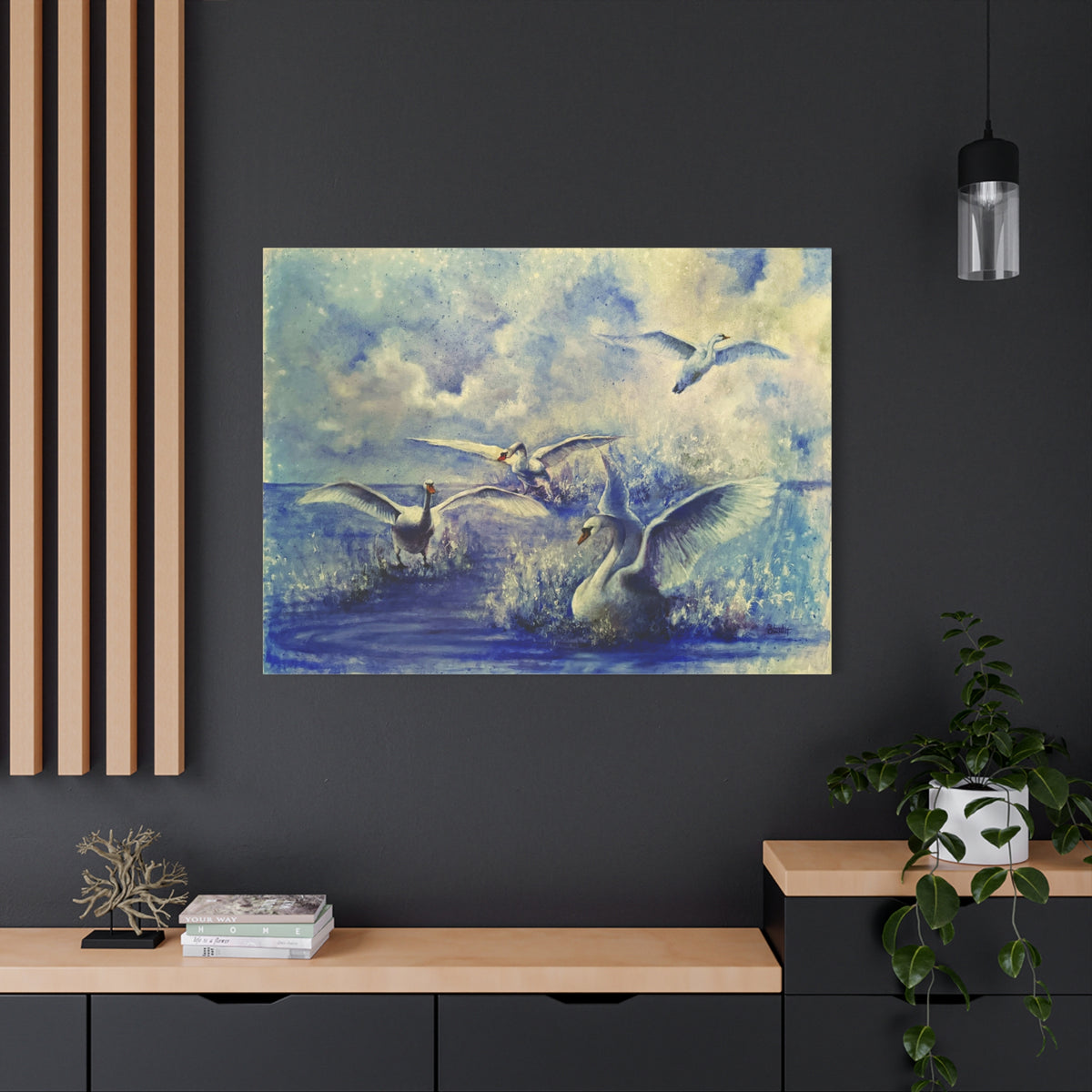 Swan Song — Canvas Print