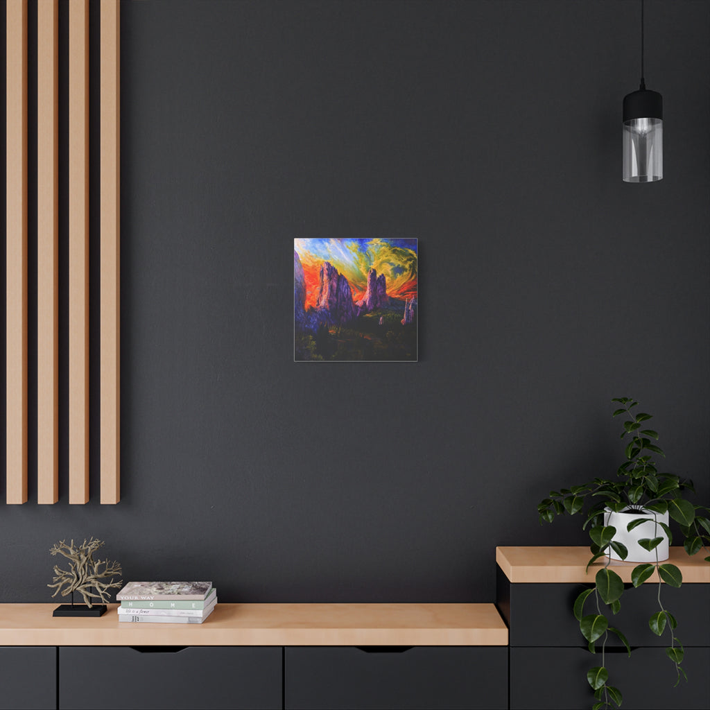 Cathedral Valley — Canvas Print