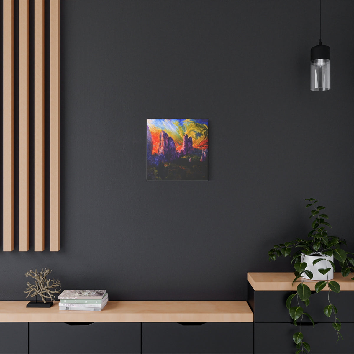 Cathedral Valley — Canvas Print