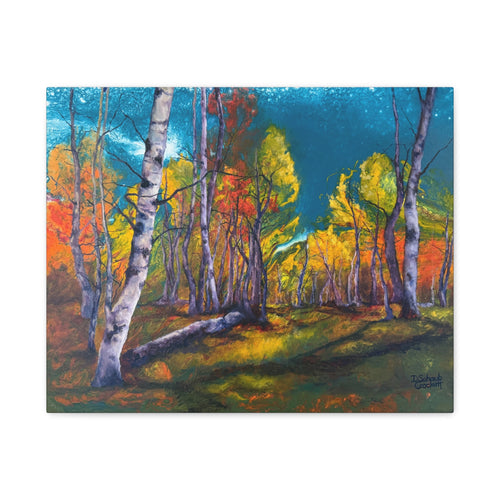 Autumn Aspen — Canvas Print