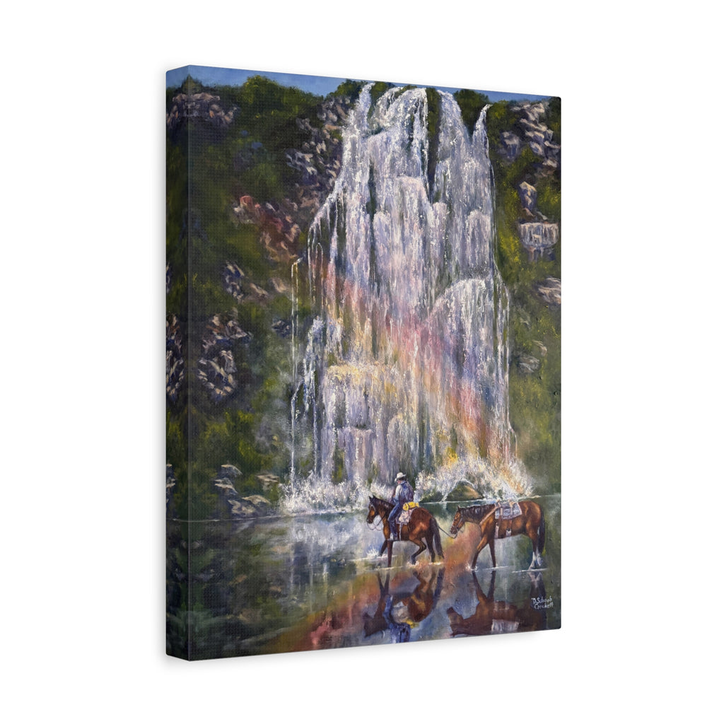 Trail Reflections — Canvas Print