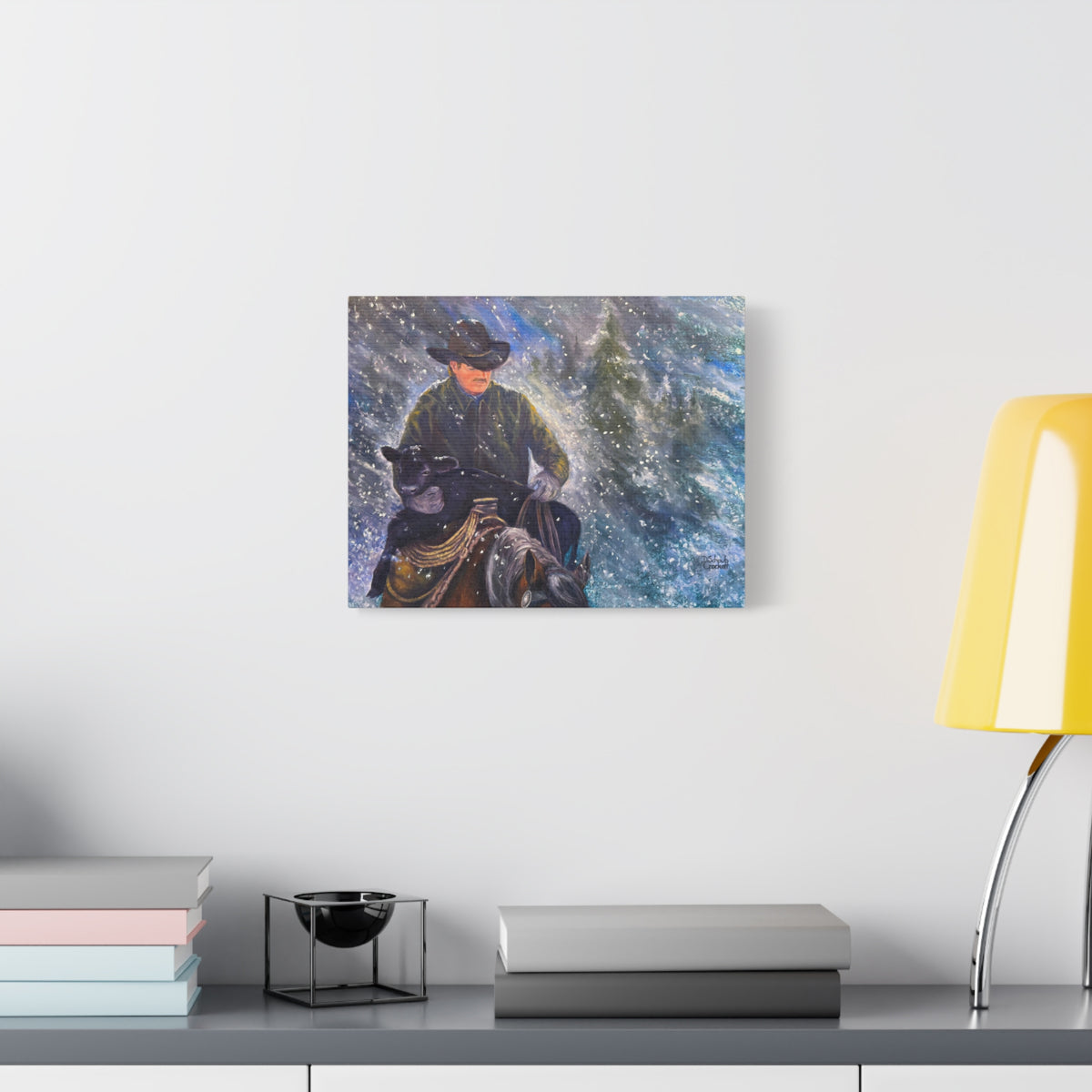 Home for Christmas — Canvas Print