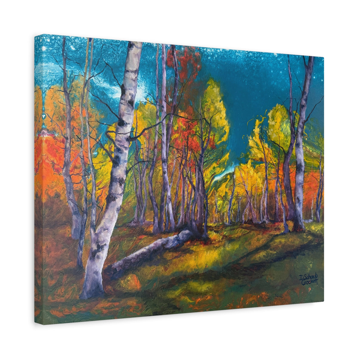 Autumn Aspen — Canvas Print