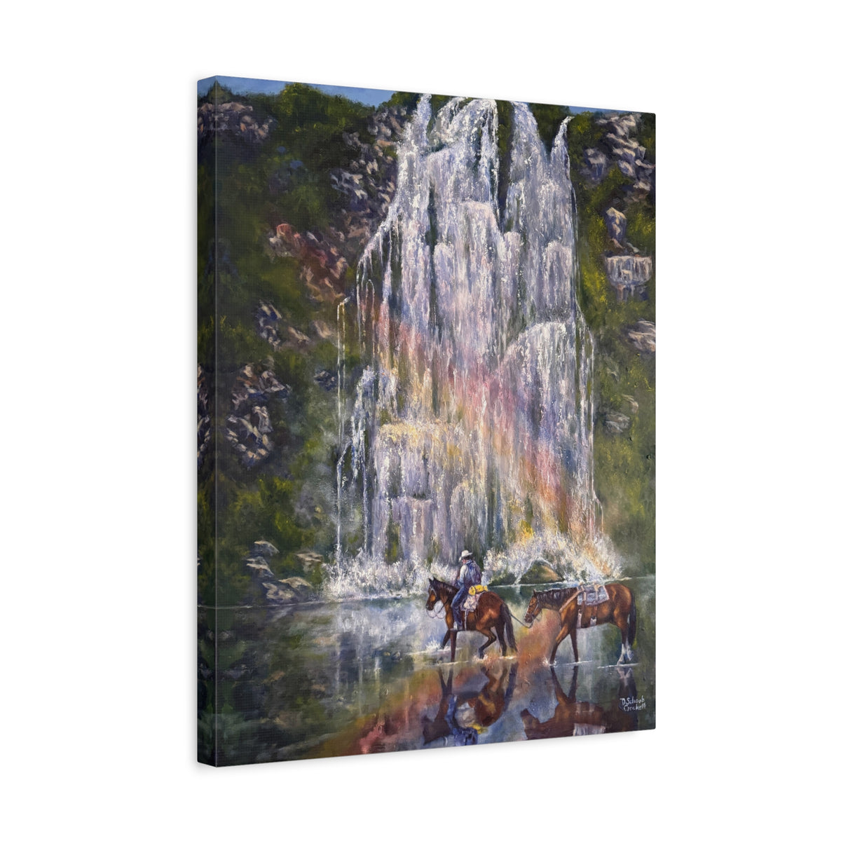 Trail Reflections — Canvas Print