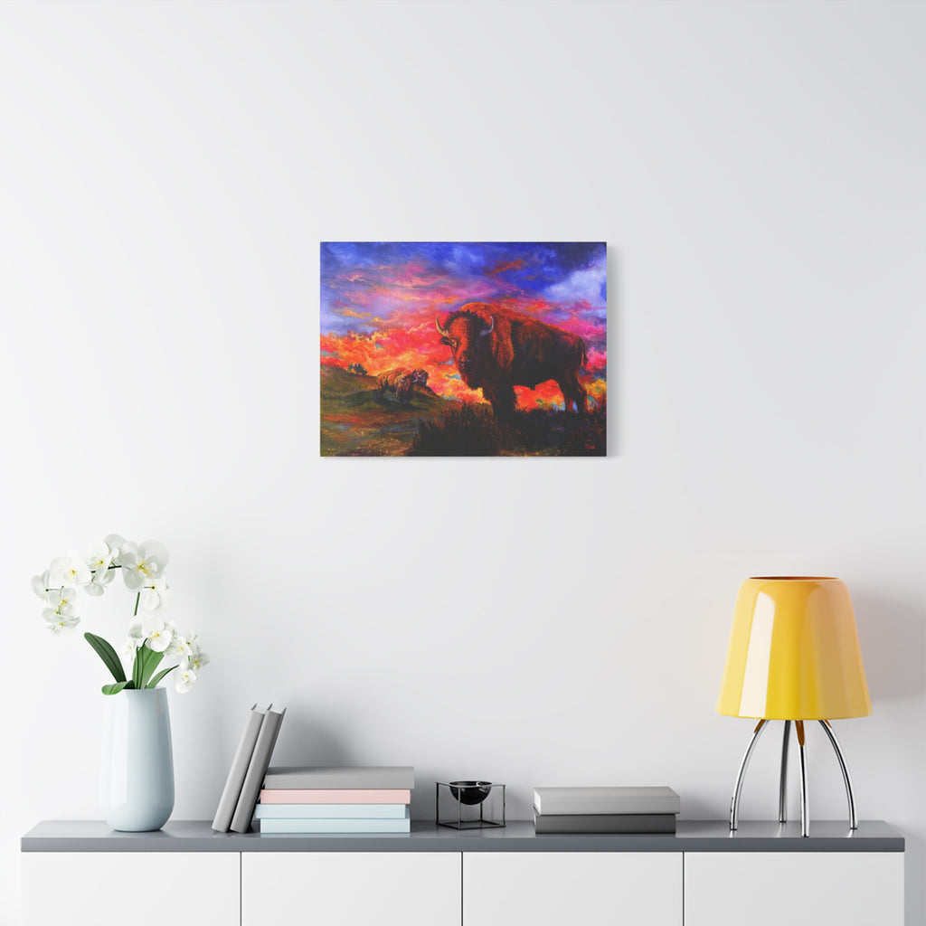 Prairie King — Canvas Print