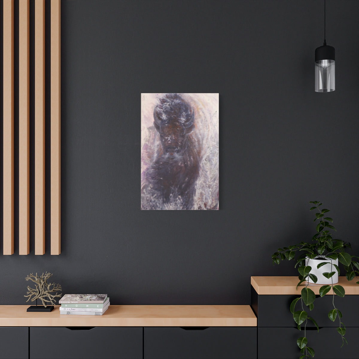 Through the Storm — Canvas Print