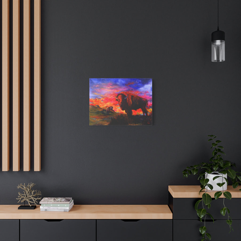 Prairie King — Canvas Print
