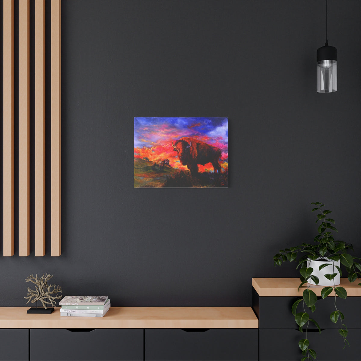 Prairie King — Canvas Print