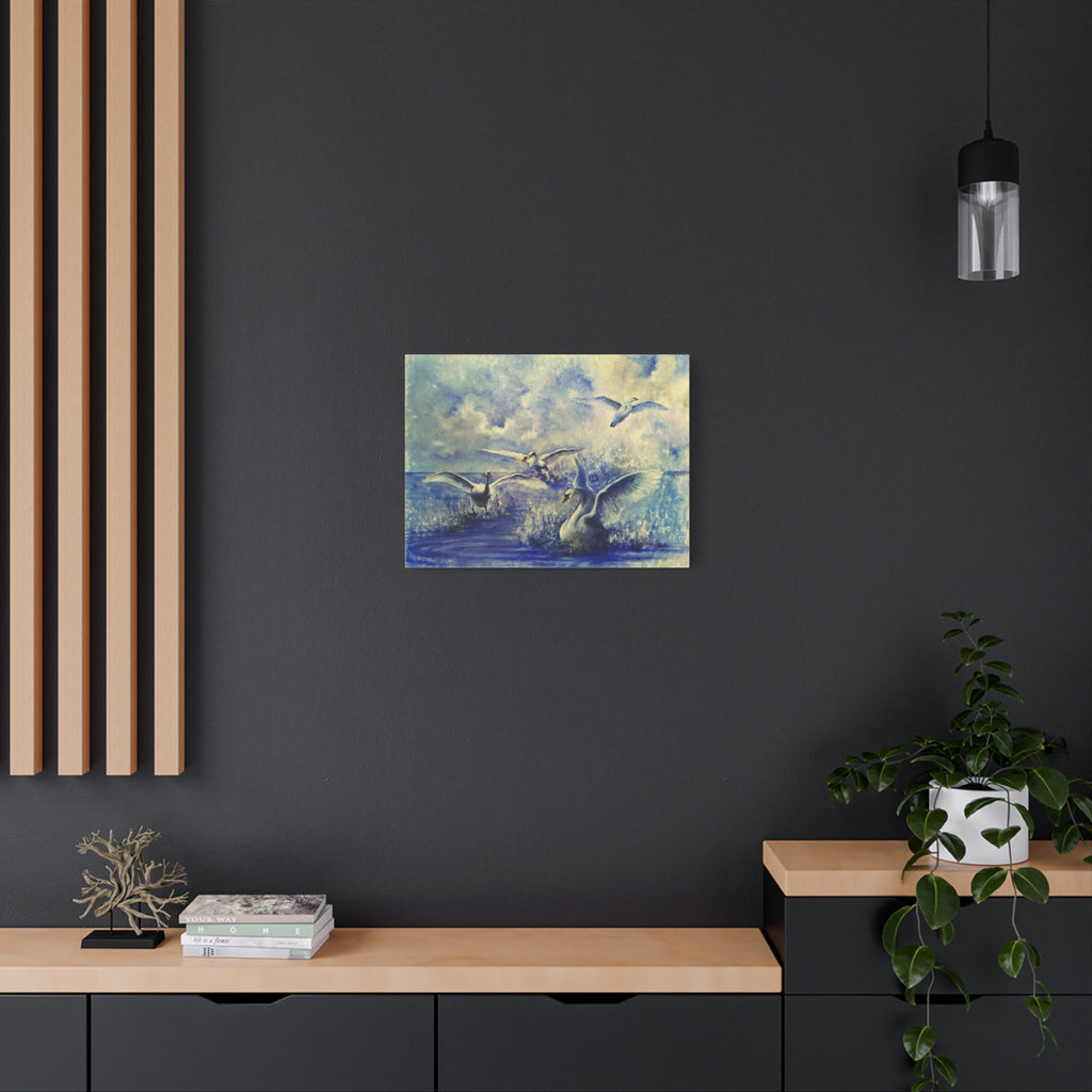 Swan Song — Canvas Print