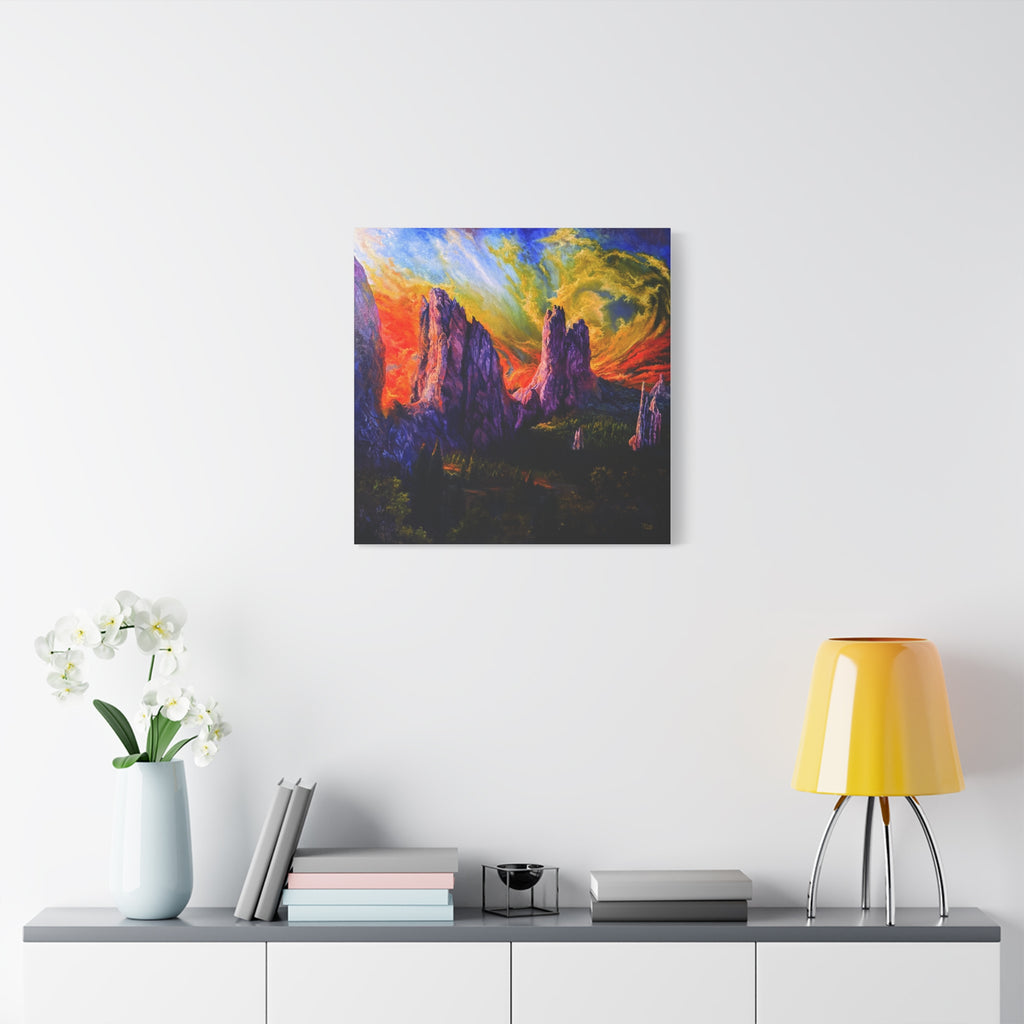 Cathedral Valley — Canvas Print