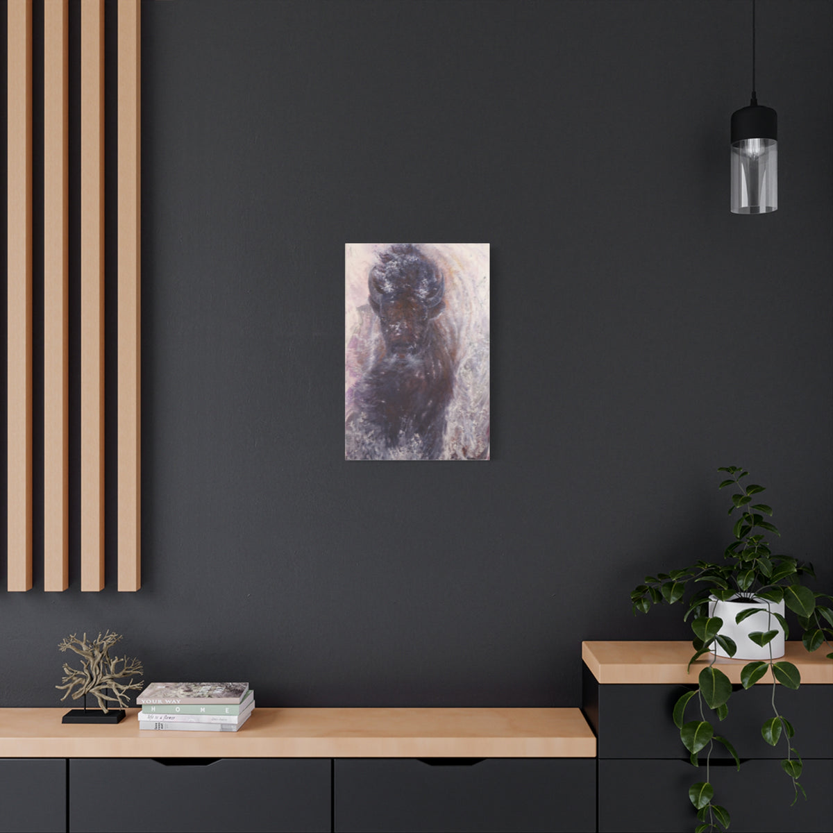 Through the Storm — Canvas Print